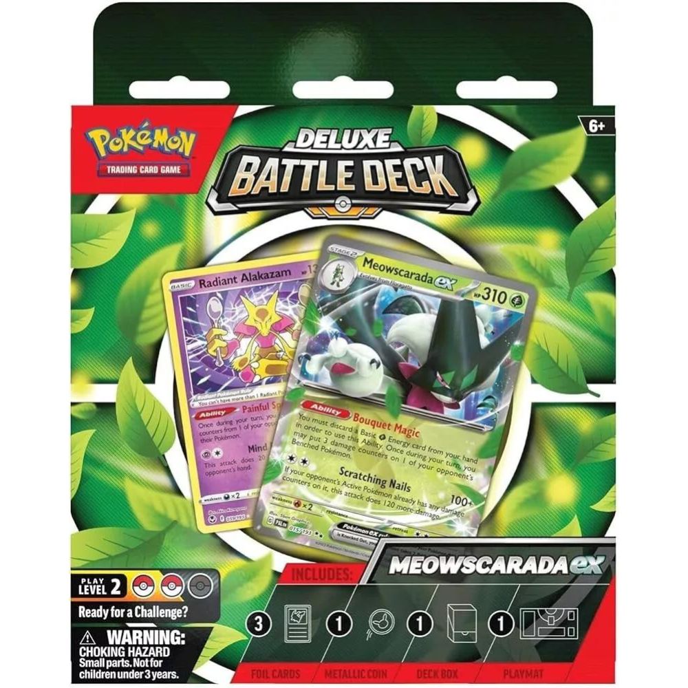 Pokemon Meowscarada Deluxe Battle Deck Box image 0