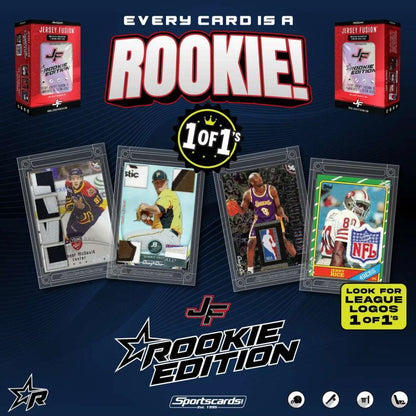 2025 Jersey Fusion All Sports Rookie Edition Hobby Box image 2