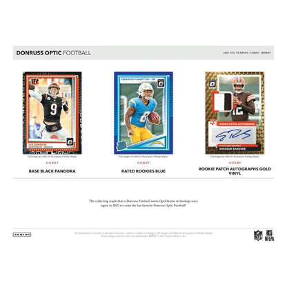 2025 Panini Donruss Optic Football Hobby Box