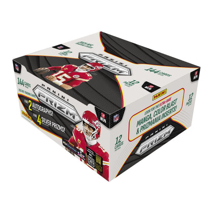 2025 Panini Prizm NFL Trading Card Hobby Box