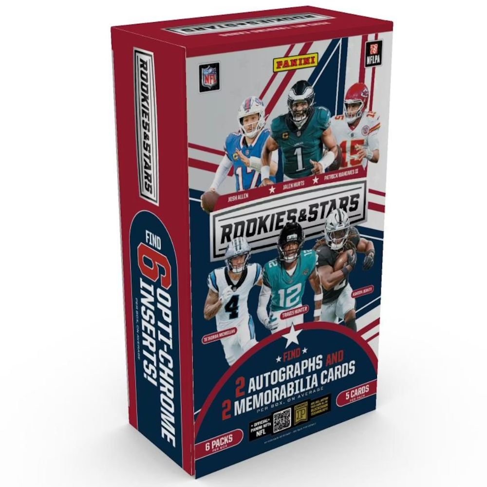 2025 Panini Rookies & Stars Football Hobby Boxes