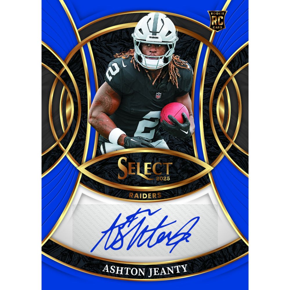 2025 Panini Select Football Trading Card Hobby Box