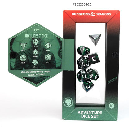 Dungeons & Dragons Adventure Dice - Legend of Drizzt | Sirius Dice image 1