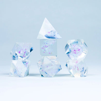Sirius Dice - Cloak and Dagger Clear Dice Set image 1