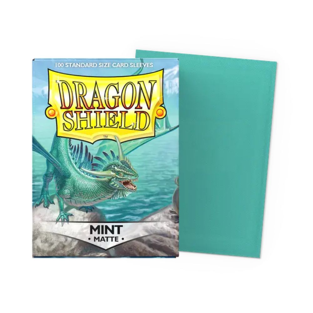 Dragon Shield Sleeves: Standard Matte - Mint 100CT image 1