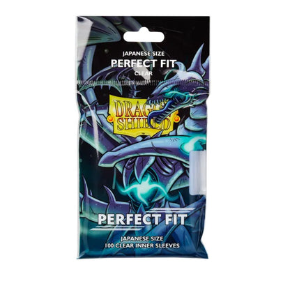Dragon Shield Sleeves: Perfect Fit Japanese - Clear 100CT #AT-13051 image 0