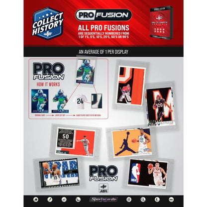 Jersey Fusion All Sports Series 4 Hobby Box image 2