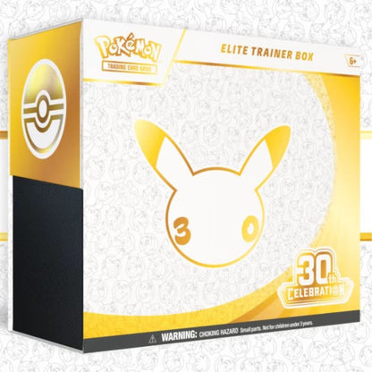 Pre-Order 9/16/26 Release: Pokemon 30th Celebration Elite Trainer Box