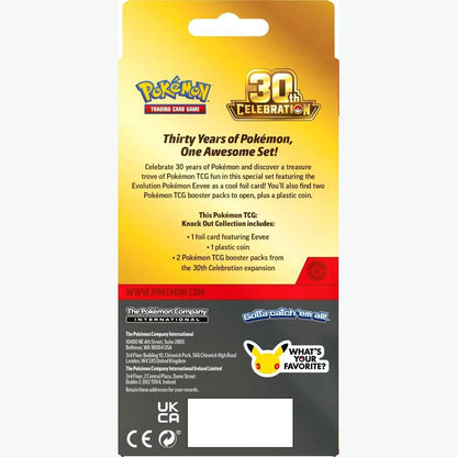 Pre-Order 9/16/26 Release: Pokemon 30th Celebration Knock Out Collection Box