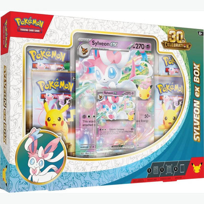 Pre-Order 9/16/26 Release: 30th Celebration Sylveon ex Collection Box