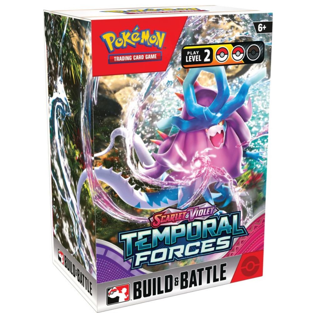 Pokemon Scarlet and Violet 5 Temporal Forces Build And Battle Box image 0