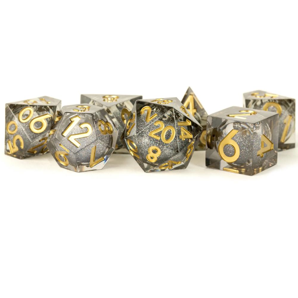 FanRoll: 7CT Liquid Core Elixir Vanishing Oil Polyhedral Dice Set image 0