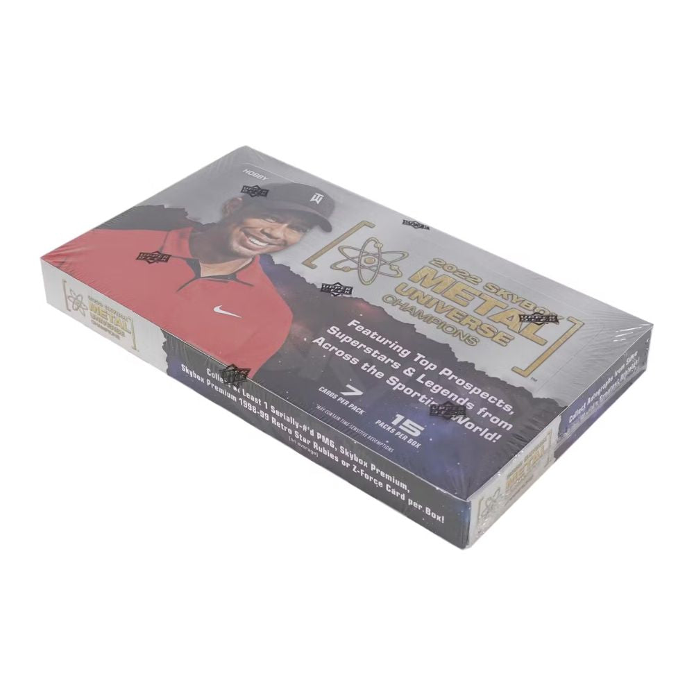 2022 Upper Deck Skybox Metal Universe Champions Hobby Box image 1