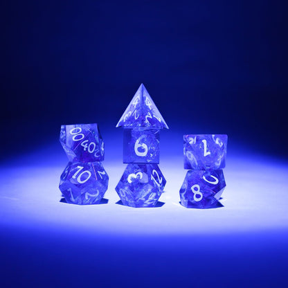 Sirius Dice - Cloak & Dagger - Pink Dice Set image 3