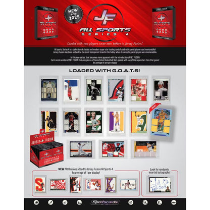 Jersey Fusion All Sports Series 4 Hobby Box image 1