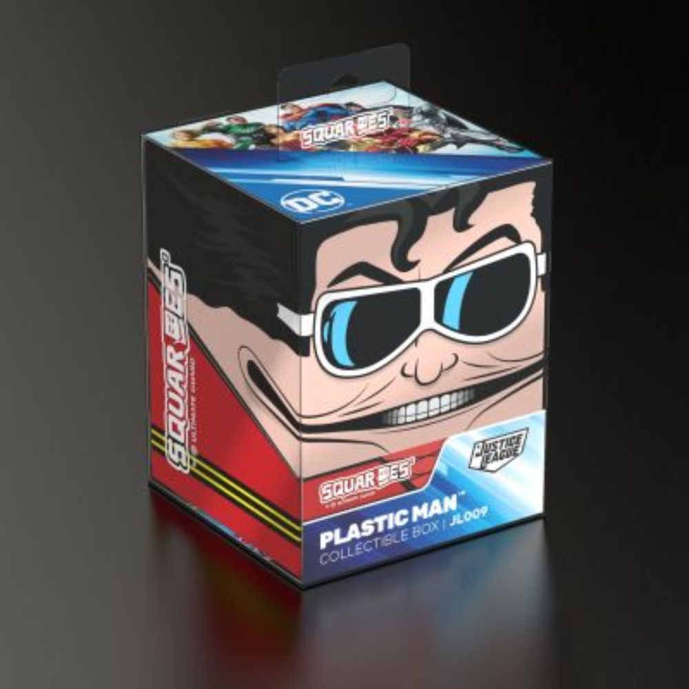 Squaroes: 100+ Deckbox -DC Comics Justice League - Plastic Man image 0