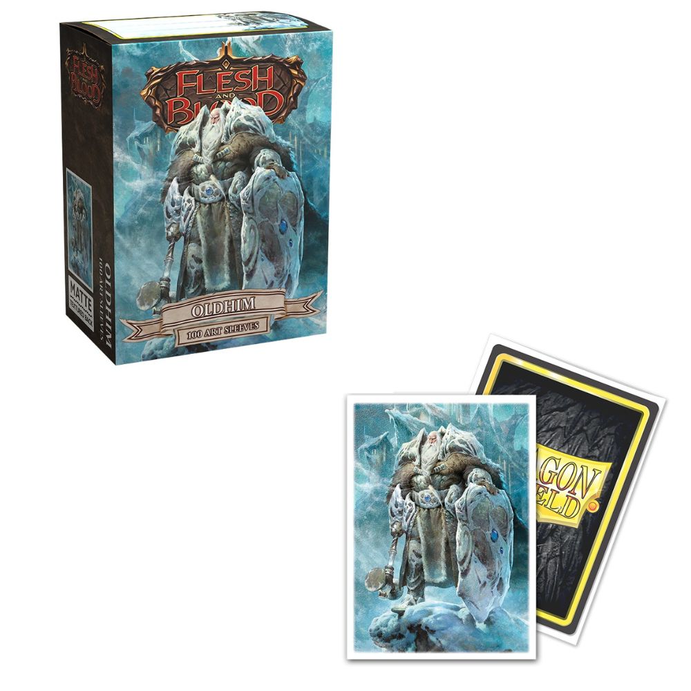 Flesh and Blood - Oldhim 100CT Dragon Shield Sleeves: Standard Matte Art image 0