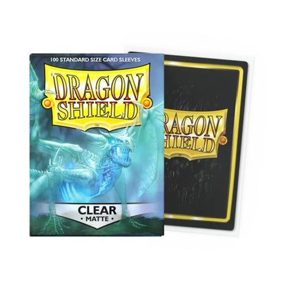 Dragon Shield Sleeves: Standard Matte - Clear 100CT image 0