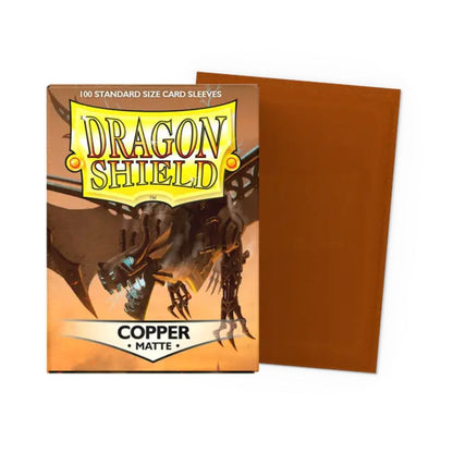 Dragon Shield Sleeves: Standard Matte - Copper 100CT image 0