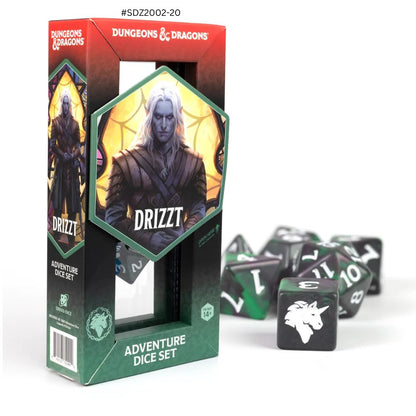 Dungeons & Dragons Adventure Dice - Legend of Drizzt | Sirius Dice image 0