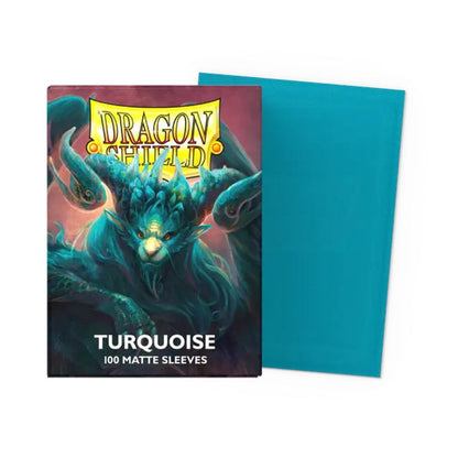 Dragon Shield Sleeves: Standard Matte - Turquoise 100CT image 0