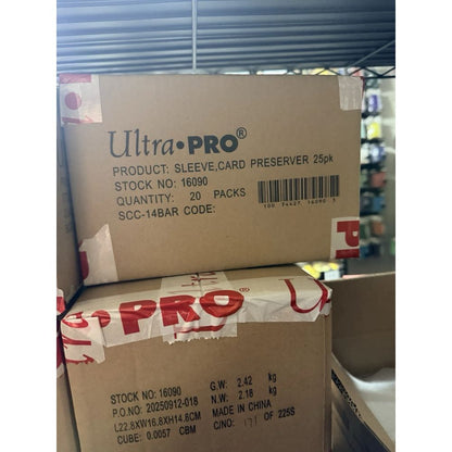 Ultra Pro Card Preserver 500-Count  # ULPSL16090 / Sealed Case
