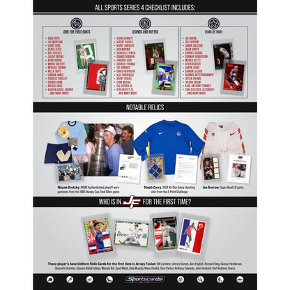 Jersey Fusion All Sports Series 4 Hobby Box image 3
