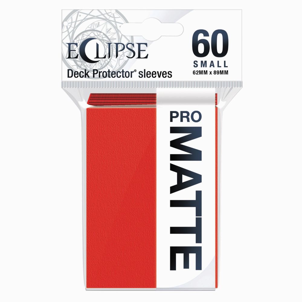 Ultra Pro Sleeves Small Eclipse Matte Apple Red 60-Count image 0