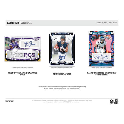 2024 Panini Certified Football Hobby Box2024 Panini Certified Football Hobby Bo image 3