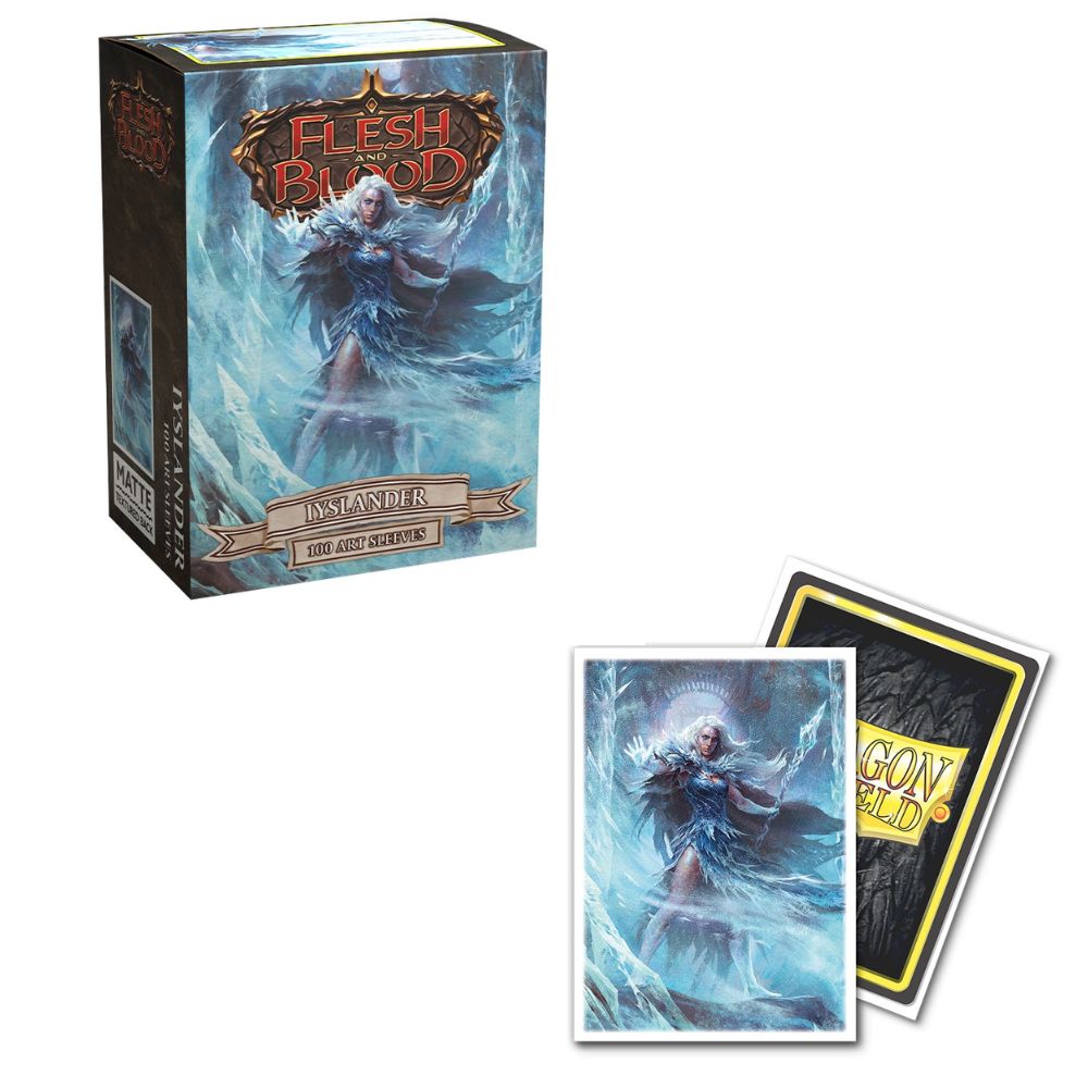 Flesh and Blood - Iyslander 100CT, Dragon Shield Sleeves: Standard Matte Art image 0