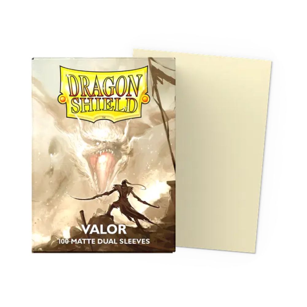 Dragon Shield Sleeves: Standard Matte Dual - Valor 100CT #AT-15059 image 0