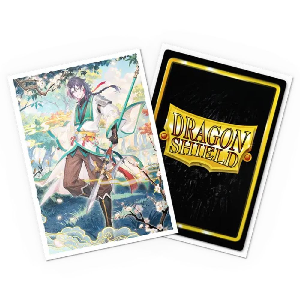 Grand Archive - Jin, Fate Defiant - Matte Art Sleeves - Standard Size image 2