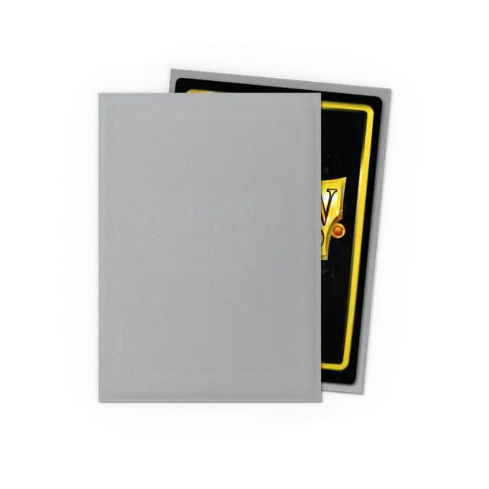 Dragon Shield Sleeves: Standard Matte - Silver 100CT image 1