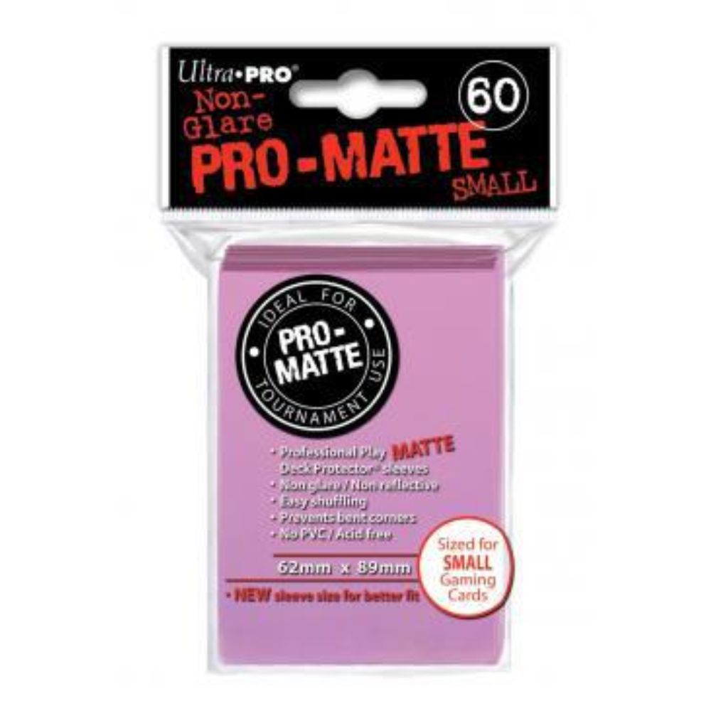 Ultra Pro Deck Protector Small Pink Pro-Matte image 0