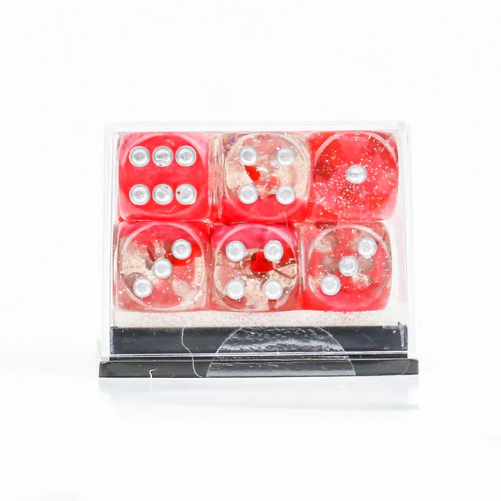 Sirius Dice D6 Dice Set - 12mm Hearts image 1