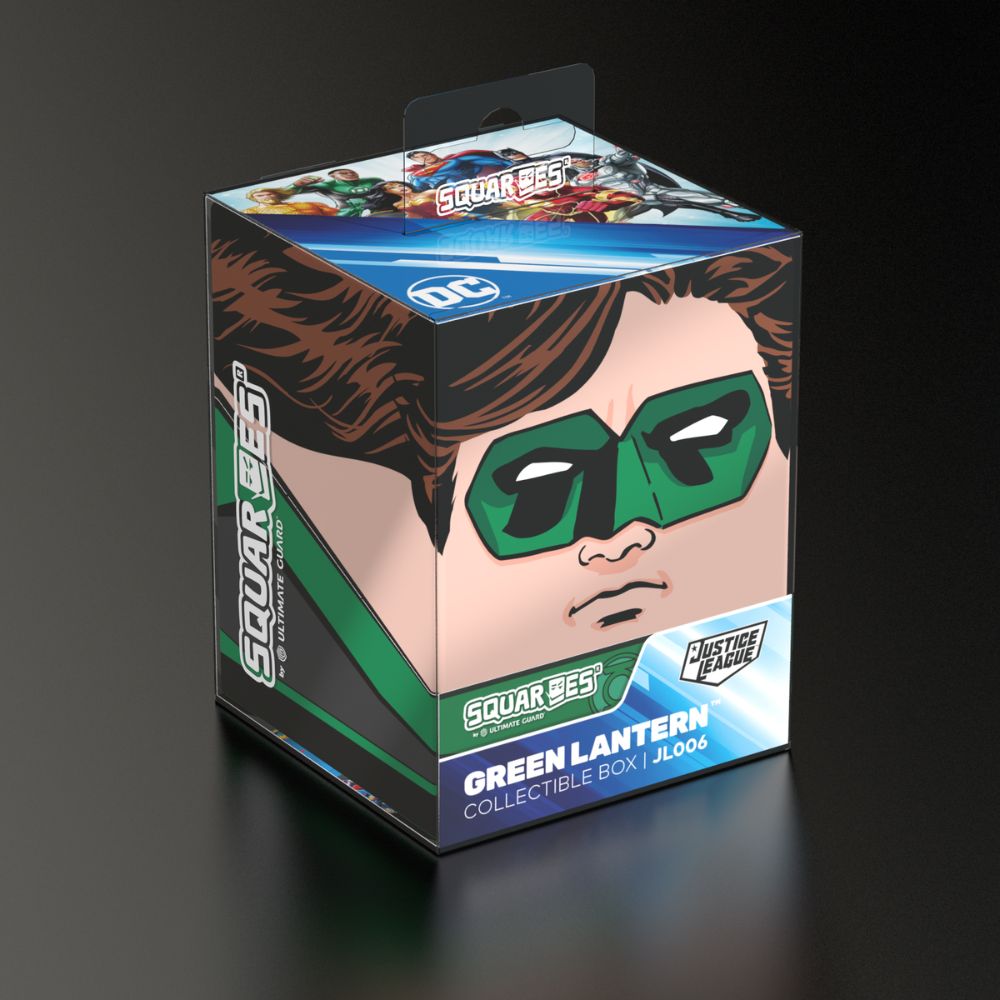 Squaroes: 100+ Deckbox -DC Comics Justice League - Green Lantern image 0