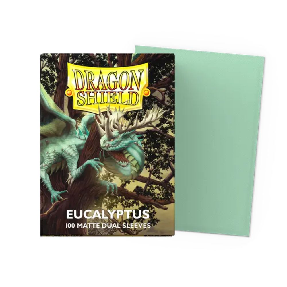 Dragon Shield Sleeves: Standard Matte Dual - Eucalyptus 100CT image 0