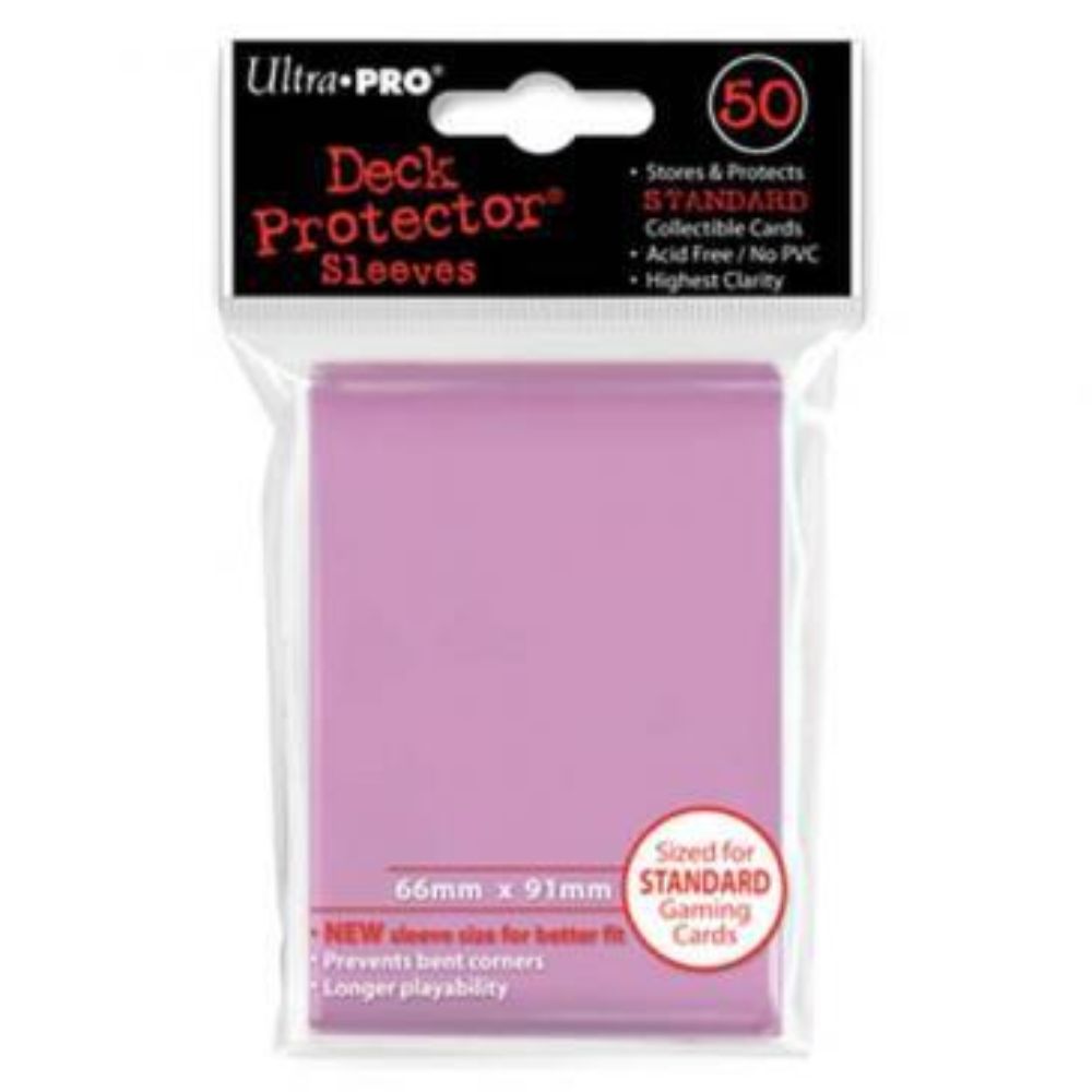 Ultrapro Pink Deck Protector (Regular - 50 Ct) image 0
