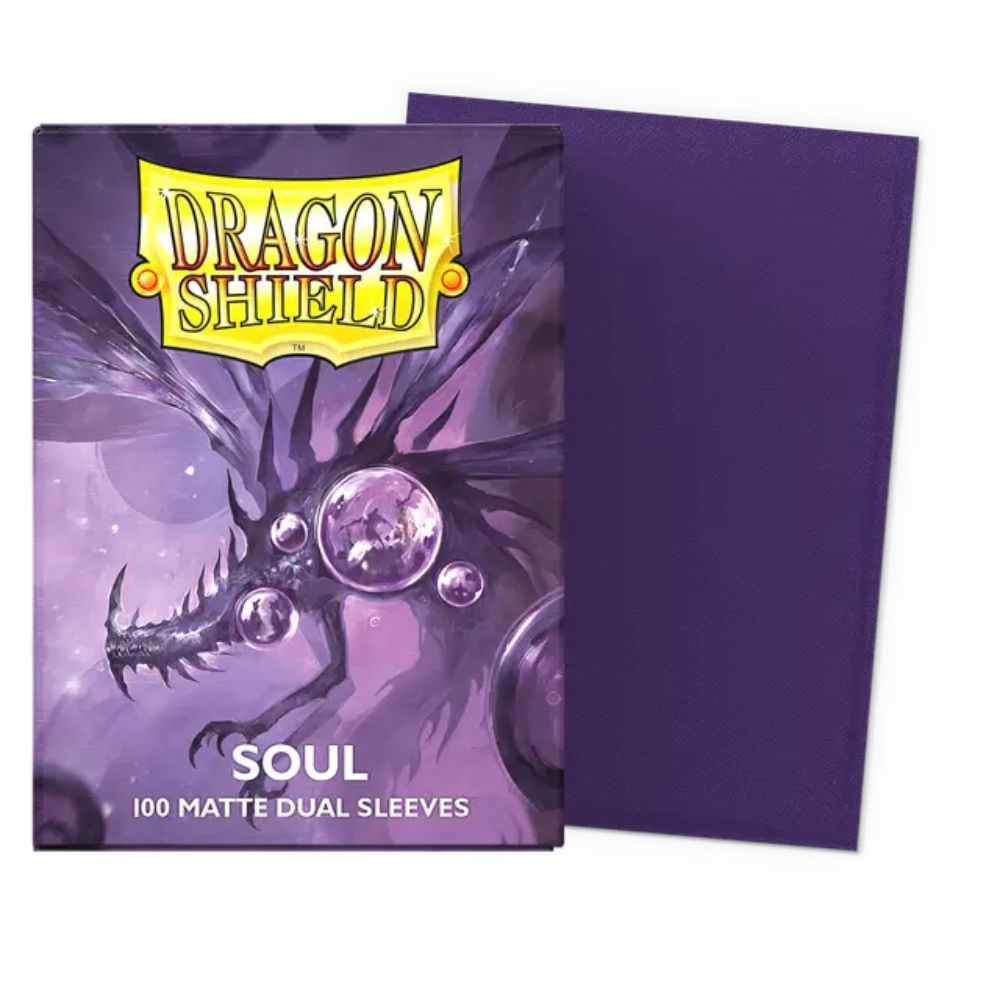 Dragon Shield Sleeves: Standard Matte Dual - Soul 100CT # AT-15062 image 1