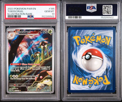 Paradox Rift Toedscruel #185/182 Illustration Rare PSA 10