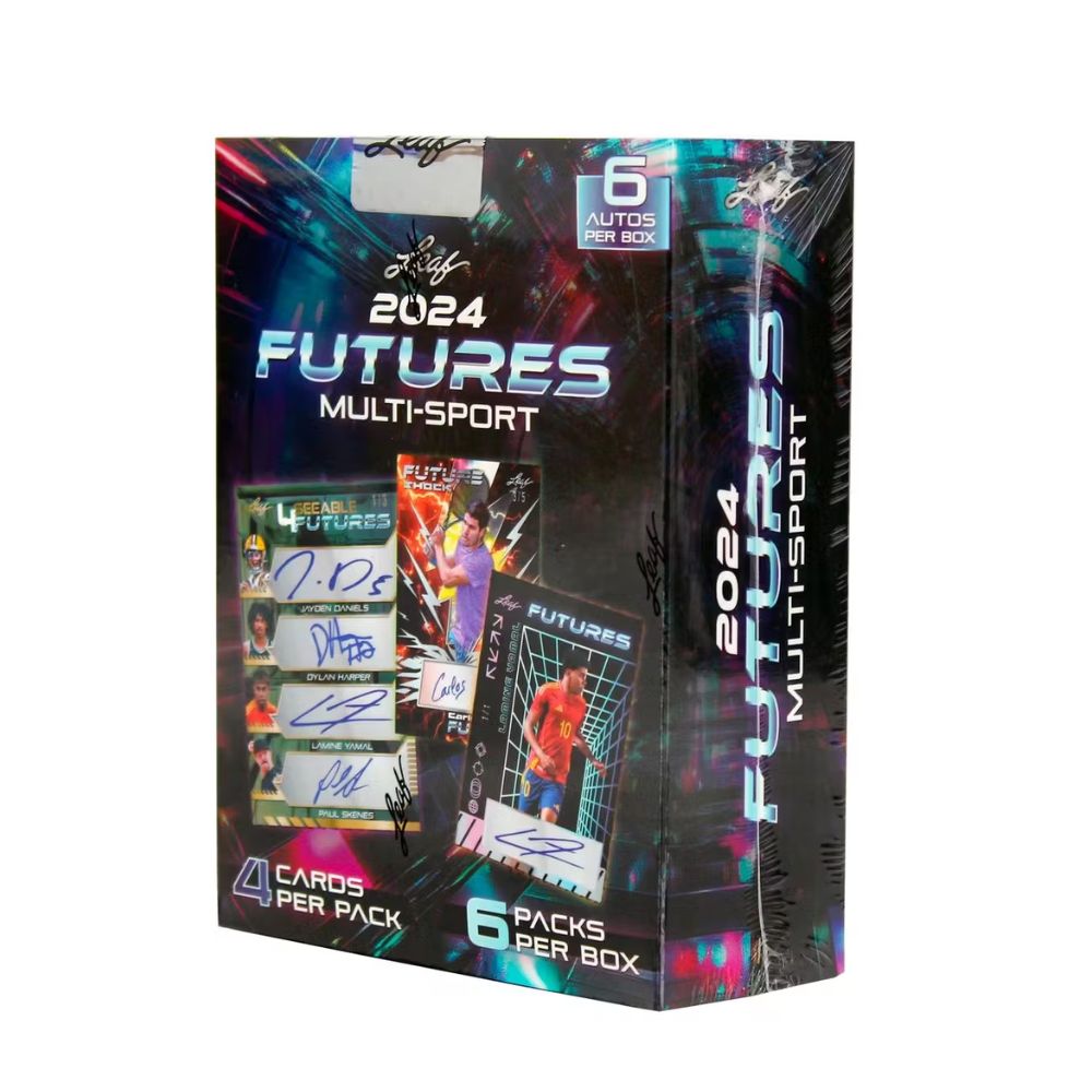 2024 Leaf Multisport Futures Hobby Box image 1