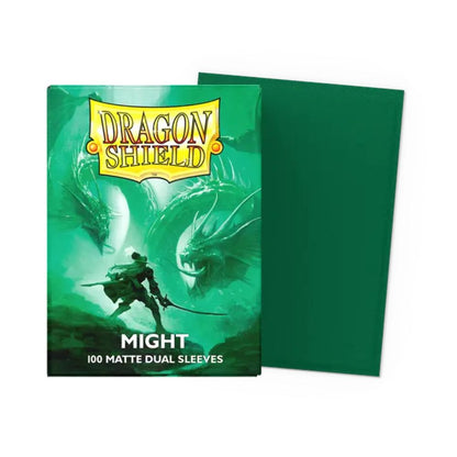 Dragon Shield Sleeves: Standard Matte Dual - Might 100CT #AT15058 image 1