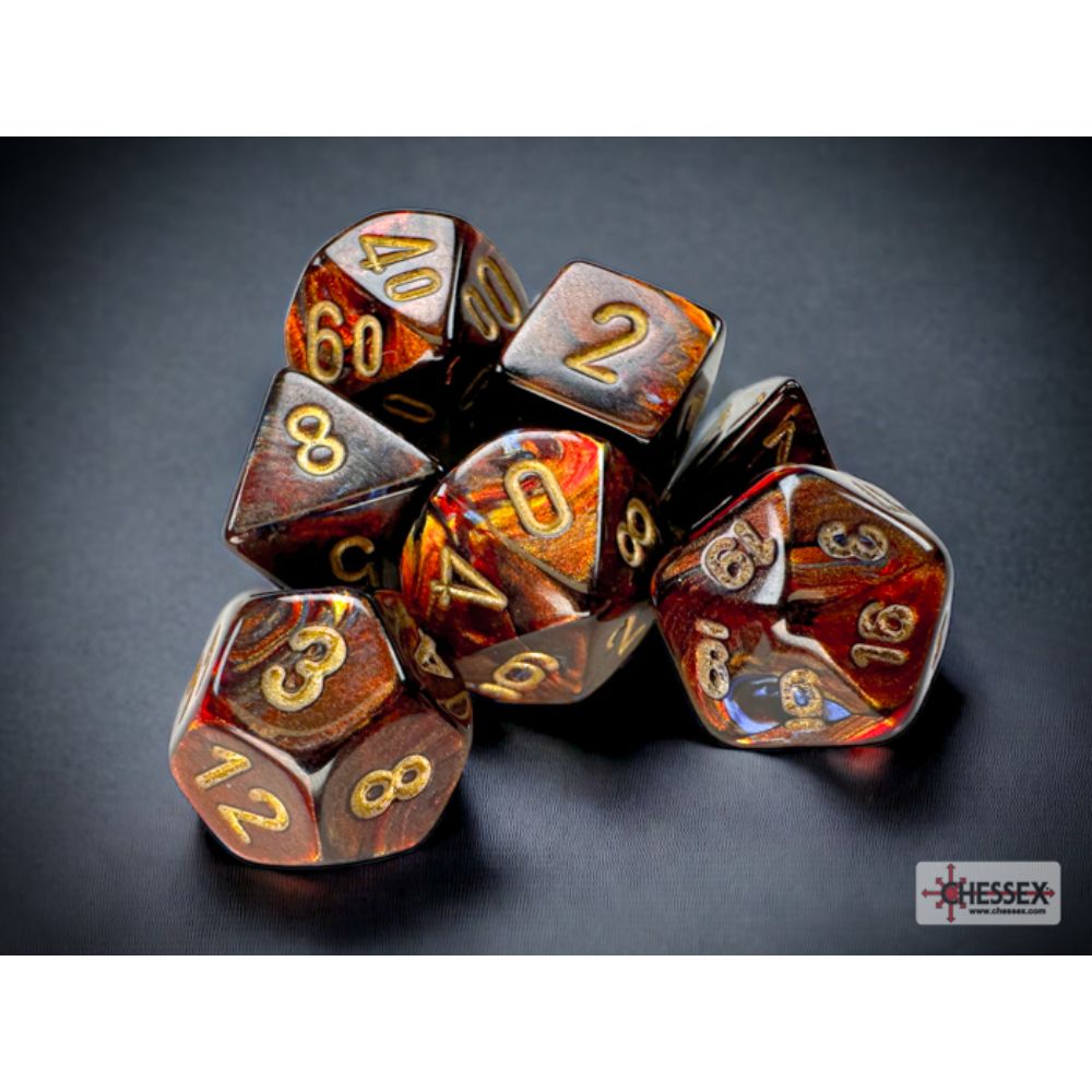 Scarab Mini 7 Die Set Blue Blood/Gold / #CHX20419 image 0