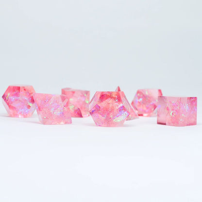 Sirius Dice - Cloak & Dagger - Pink Dice Set image 2