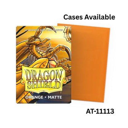 Dragon Shield Sleeves: Japanese Matte - Orange 60CT / AT-11113