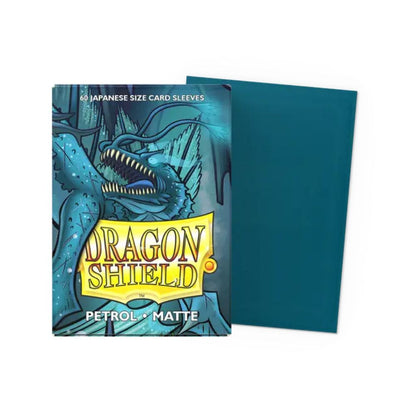 Dragon Shield Sleeves: Japanese Matte - Petrol 60CT /  # AT-11120
