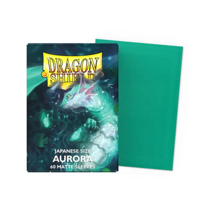 (X10)  Dragon Shield Sleeves: Japanese Matte Player's Choice - Aurora 60CT / # AT-11158