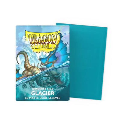 Dragon Shield Sleeves: Japanese Matte Dual - Glacier 60CT / # AT-15131