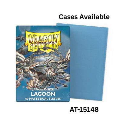 Dragon Shield Sleeves: Japanese Matte Dual - Lagoon 60CT / # AT-15148