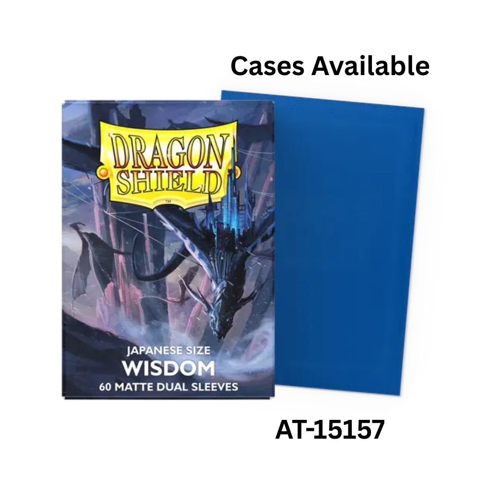 Dragon Shield Sleeves: Japanese Matte Dual - Wisdom 60CT / # AT-15157